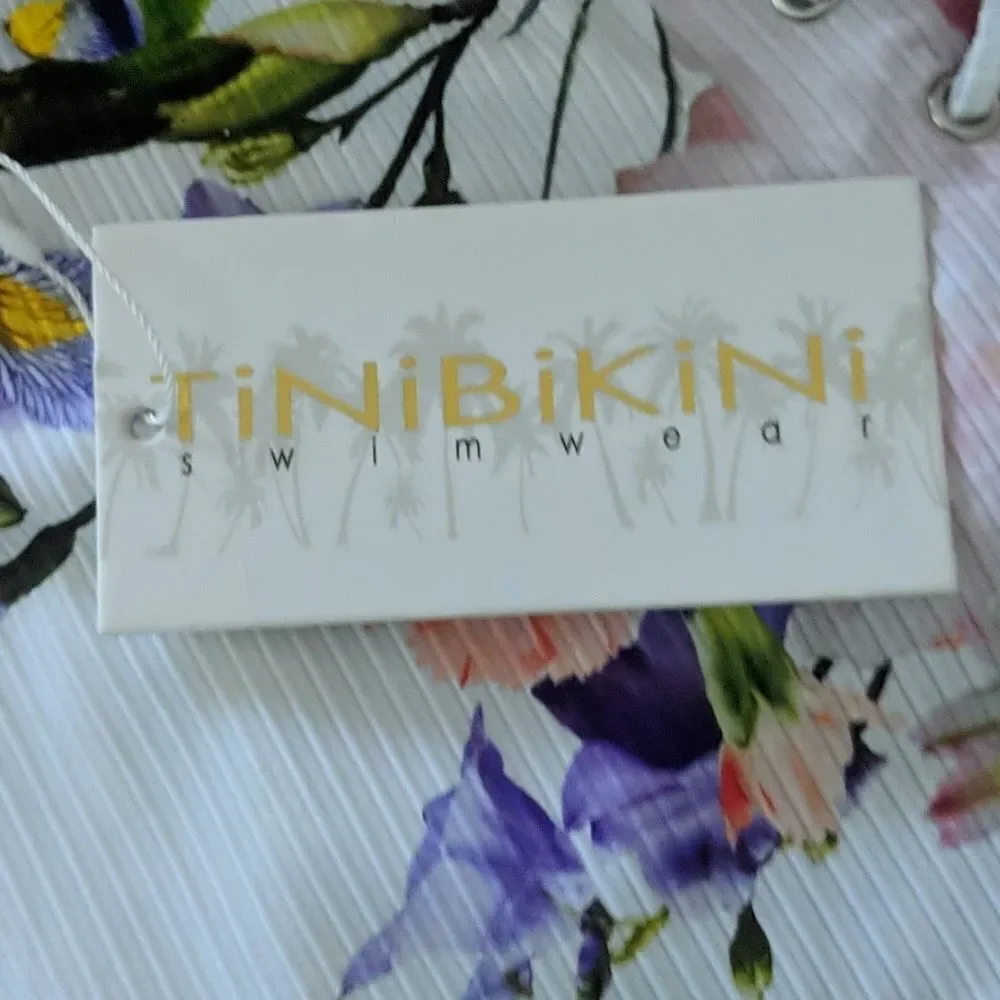 TiniBikini floral print bathing suitSz XLNWT